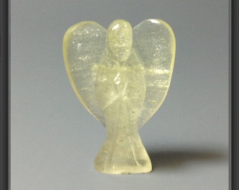 Angel carving (Glyptica) Libyan desert glass