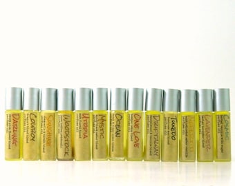 Natural Perfume Oil Roll On / Choose your fragrance / Scent for Men for Women