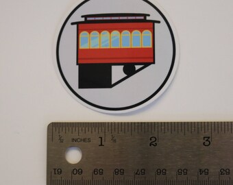 Pack of 5 Pittsburgh Incline Stickers