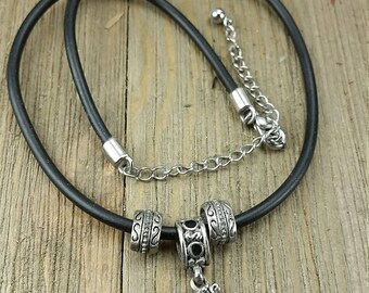 Vintage Medieval Cross Necklace