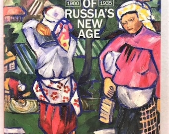 Women Artists of Russia's New Age 1900-1935 - hardback art text book with dust cover - 1990