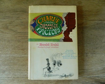 Charlie and the Chocolate Factory by Roald Dahl. Vintage Children's Book, 1973.