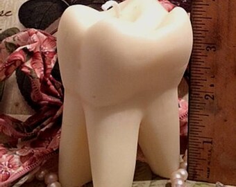 Beeswax Tooth Candle Molar Candle