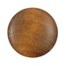 Large Brown Wood Shank Buttons. 6 pcs. 1.75 inch