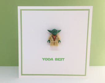 Star Wars Yoda Best Card Yoda Card You're The Best Card