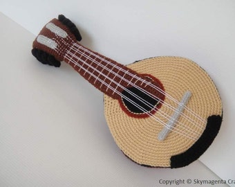 Crochet Pattern - MANDOLIN - in pdf (00455)