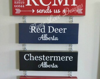 EXTRA PLAQUE for Home Is Where The RCMP Sign