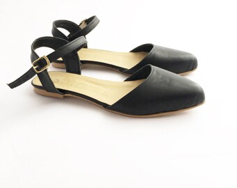 Adele Pointed Vegan Sandals (Handmade to order)