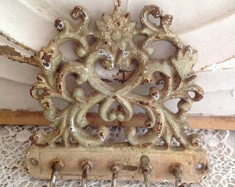 Vintage Cast Iron Key Holder