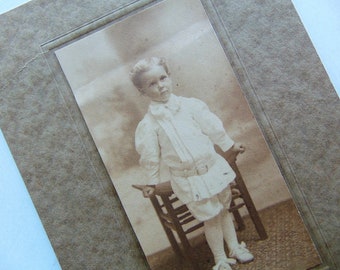 Antique Boy - Antique Edwardian Photograph