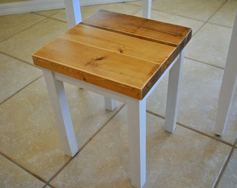 Farmhouse Stool or Side Table
