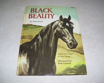 Black Beauty by Anna Sewell Picture Book HC 1962 Vintage