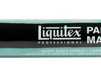 Liquitex Paint Marker 2MM Bright Aqua Green, Acrylic Paint Pen, Waterbased Paint Marker, Aqua Marker, Art Supplies
