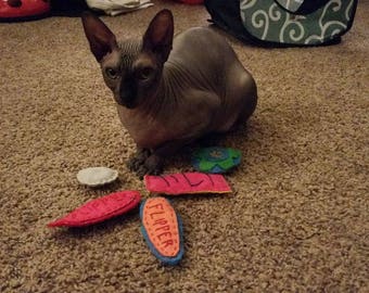 Pinball-Themed Catnip Toys (set of 5)