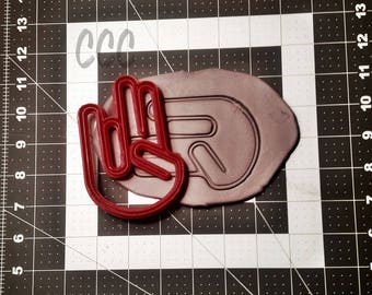 Shocker Cookie Cutter / Biscuit Cutter | Custom Cookie Cutter | Fondant Cutter | Gum Paste Cutter | Unique Cookie Cutter CC# 52