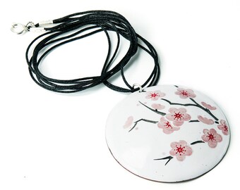 Cherry blossoms necklace