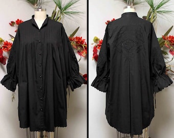Adorable over sized Plus size shirt Quality Cotton with embroidery details and much more XL TO 5XL