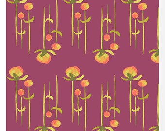 HAIKU by Monaluna - Clover2 - Organic Fabric (0.25m)