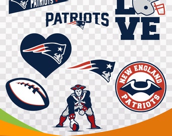New England Patriots files, sport logo, vector files, svg American football