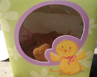 HAPPY EASTER Gourmet Dog Treats Gift Tote Vegetarian All Natural - Shorty's Gourmet Treats
