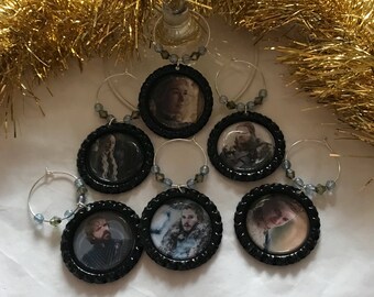 Game of Thrones GOT wine charms