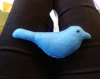 blue bird hanging decoration