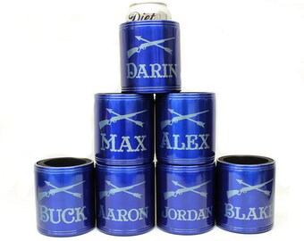Personalized Beverage Can Holder, Stainless Steel Beer Can Holder, Custom Can Holder,Stainless Steel Beverage Holder