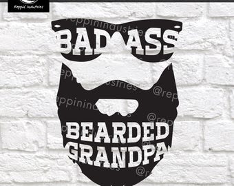 Download Uncle Svg Beard Svg Badass Svg Uncle Gift Gifts for Uncle