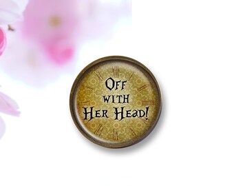 Alice in Wonderland Brooch