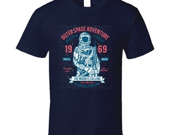 Outer Space Adventure 1969 T Shirt