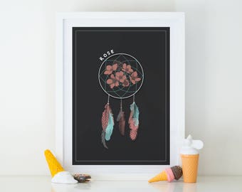 CUSTOM name poster