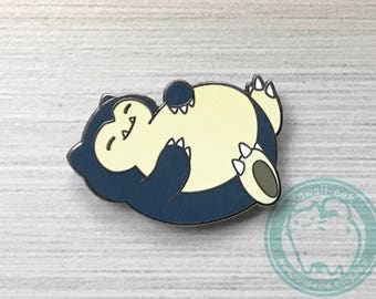 Pokemon Snorlax Hard Enamel Pin