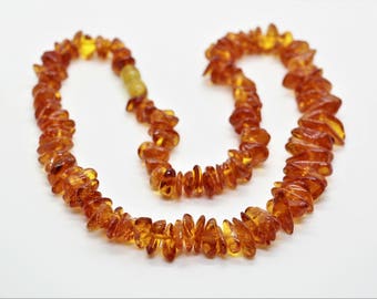 Baltic Amber Necklace Honey Colour