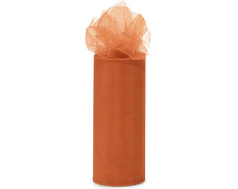 copper tulle- 6"x25yds**on sale now**