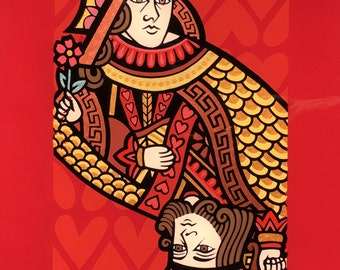 Queen, King of hearts