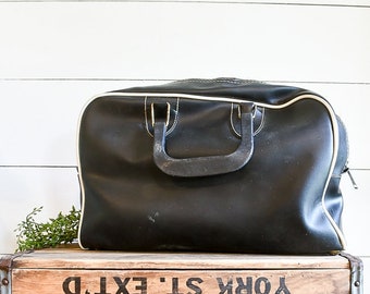 Black Vintage Bowling Bag