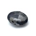 x1 cabochon en verre à sertir ovale 13x18mm, Gris: CVS0003