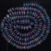 Ethiopian Opal Beads Multi Fire Natural 16 Inches Long Strand Necklace Size 3.5-5.3 MM SDO44