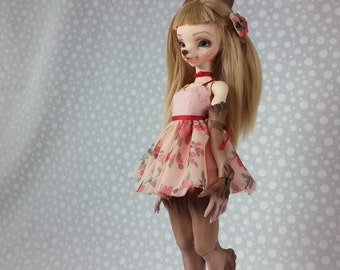 Peach Blossom Dress Set for Dollpamm Arubi