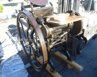 C&P 10X15 old style Letterpress Chandler and Price Printing Press