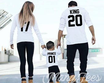 King queen sweatshirt king queen prince princess sweatshirts king and queen sweatshirts king sweater family outfit king and queen hoodie