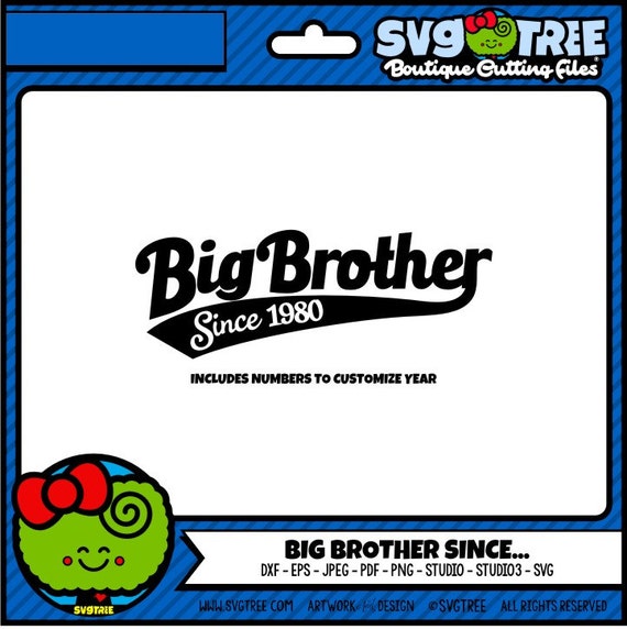 Download Big Brother SVG Big Bro SVG Brother SVG Shirt Design