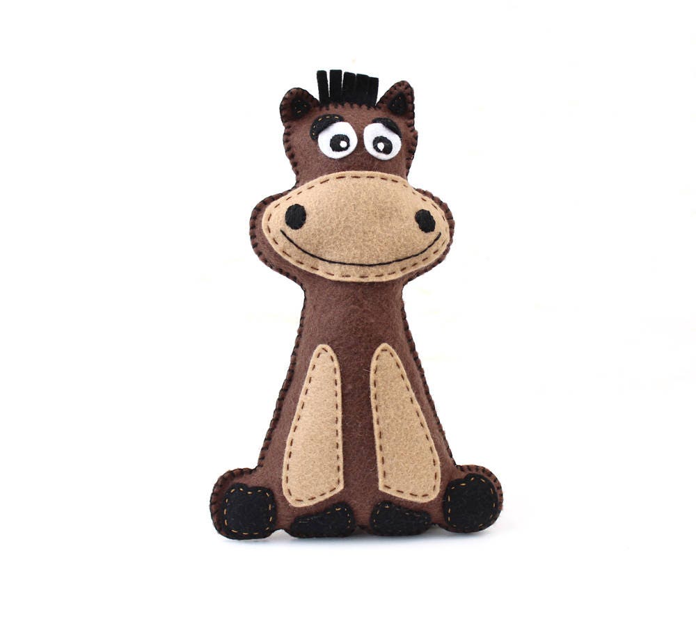 horse sewing pattern stuffed animal