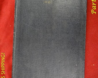 1940 The Bluejackets Manual 10th Ed. U S Navy Training Book Navel Institute WW2