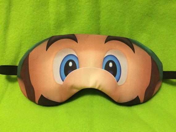 cosplay masque de sommeil luigi de jeux