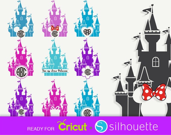 Free Free 214 Monogram Disney Castle Svg SVG PNG EPS DXF File