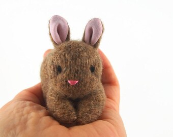 Bunny Rabbit, stuffed animal,waldorf toy, all natural toy, waldorf bunny, waldorf rabbit, toy stuffed bunny, small stuffed toy,