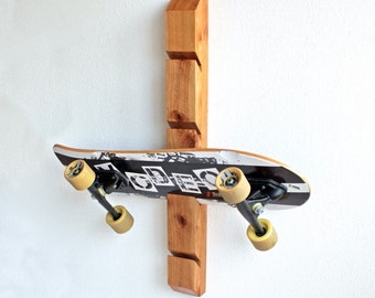 Skateboard Rack, Skate Rack, Board Rack Display Wall Mount Vertical Skate Board & Longboard Rack With 4 slots
