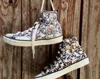 RARE 1987 Vision Street Wear Skull Shoes, Size 6.5