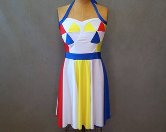 MADE TO ORDER Katy Perry "Beach Ball" Inspired Dress